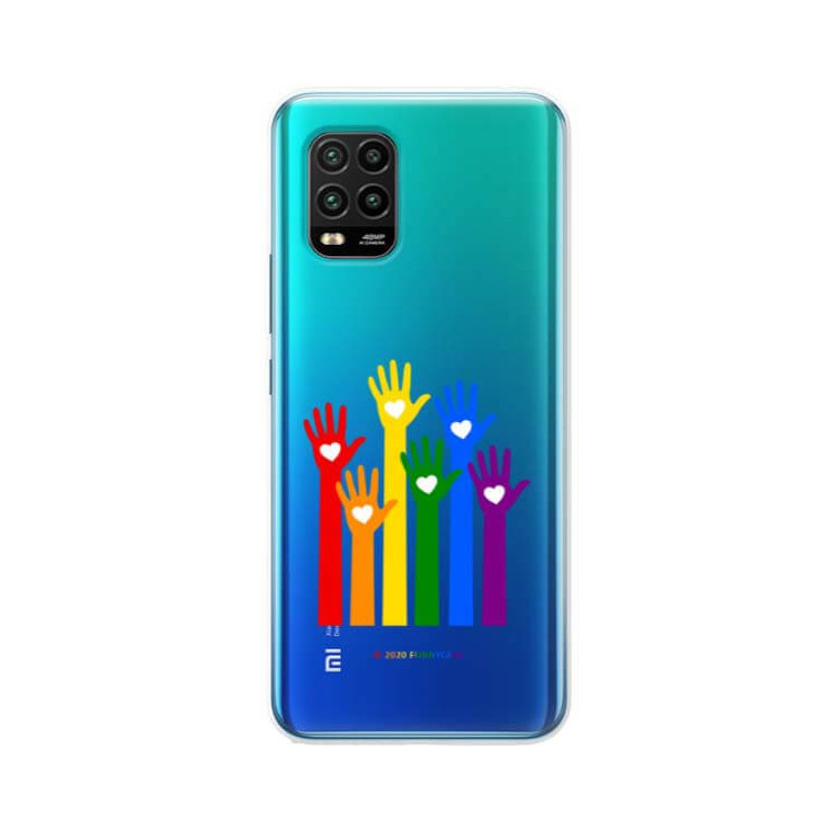 Etui Xiaomi MI 10 LITE, Etui LGBT Wzory 2020-1 Wielokolorowy - FunnyCase