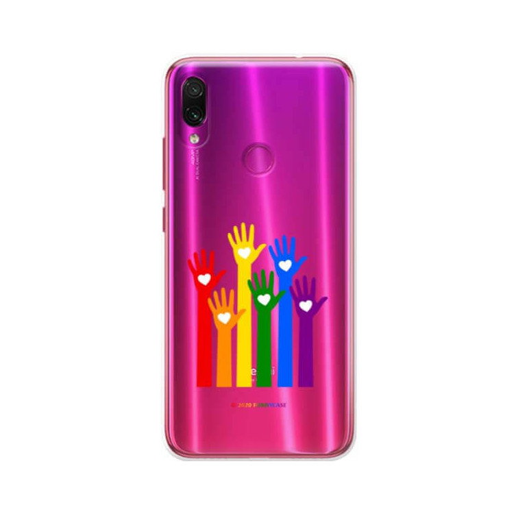 Etui Xiaomi REDMI NOTE 7, Etui LGBT Wzory 2020-1 Wielokolorowy - FunnyCase