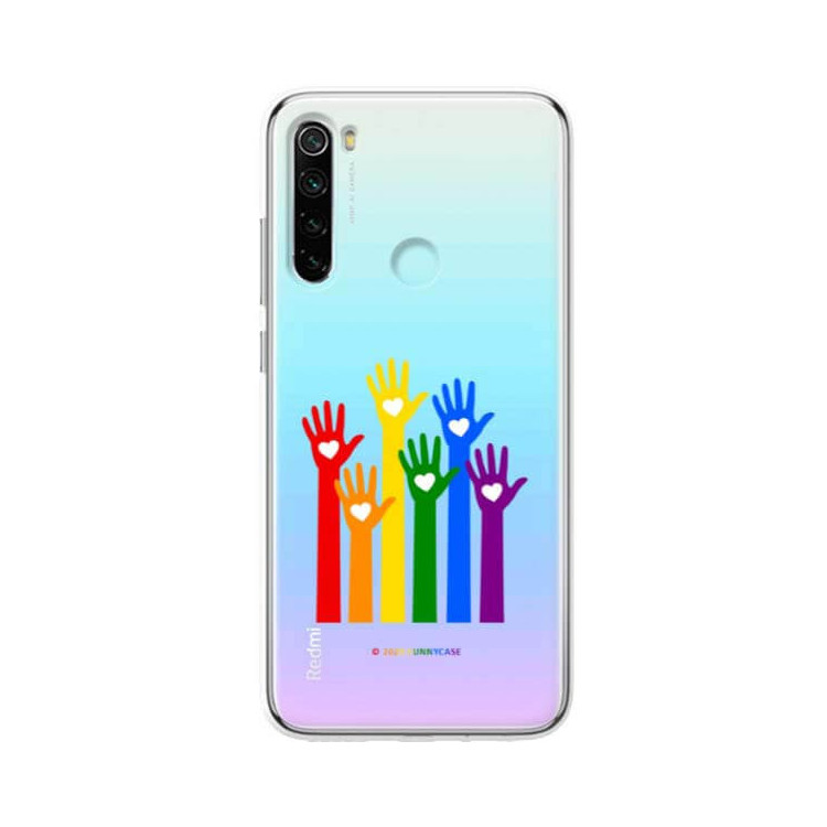 Etui Xiaomi REDMI NOTE 8, Etui LGBT Wzory 2020-1 Wielokolorowy - FunnyCase