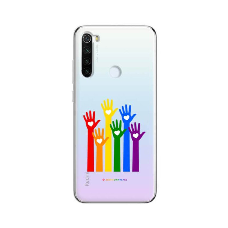 Etui Xiaomi REDMI NOTE 8T, Etui LGBT Wzory 2020-1 Wielokolorowy - FunnyCase