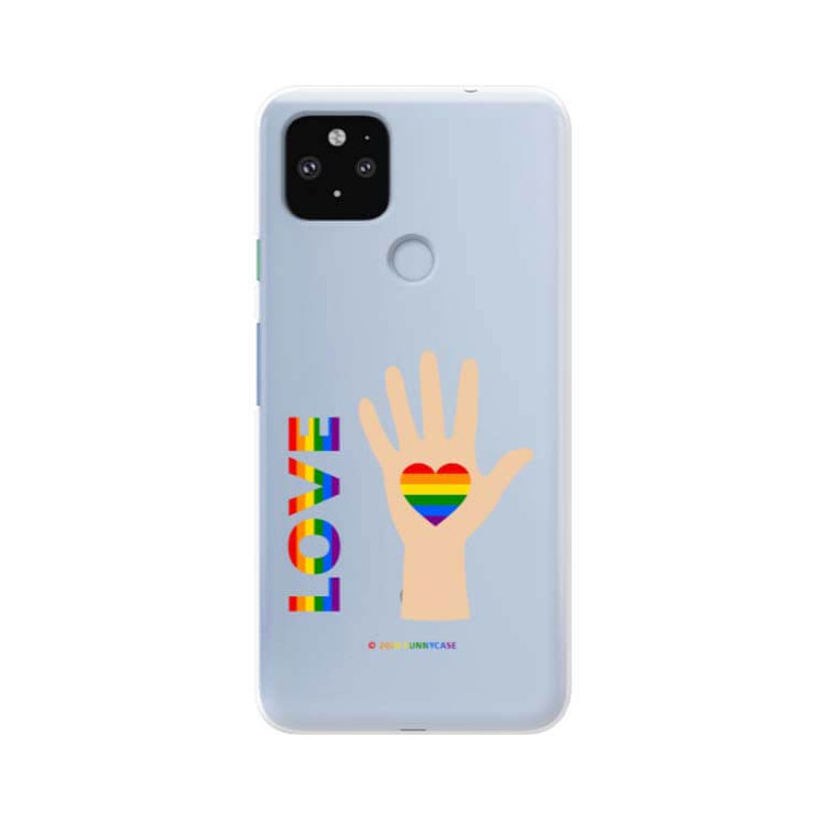 ETUI CLEAR NA TELEFON GOOGLE PIXEL 5 XL LGBT-2020-1-102