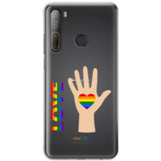 ETUI CLEAR NA TELEFON HTC DESIRE 20 PRO LGBT-2020-1-102
