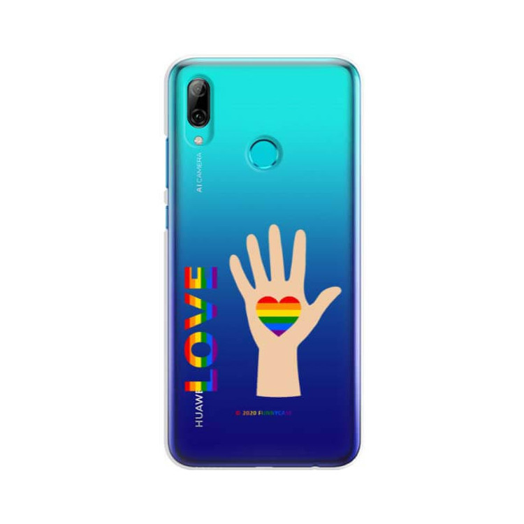 Etui Huawei P SMART Z / Y9 PRIME 2019, Etui LGBT Wzory 2020-1 Wielokolorowy - FunnyCase