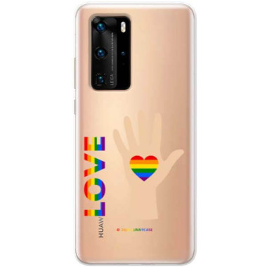 Etui Huawei P40 PRO, Etui LGBT Wzory 2020-1 Wielokolorowy - FunnyCase