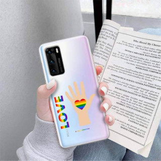 Etui Huawei P40, Etui LGBT Wzory 2020-1 Wielokolorowy - FunnyCase