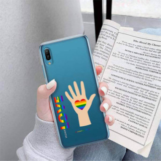 Etui Huawei Y6 2019, Etui LGBT Wzory 2020-1 Wielokolorowy - FunnyCase