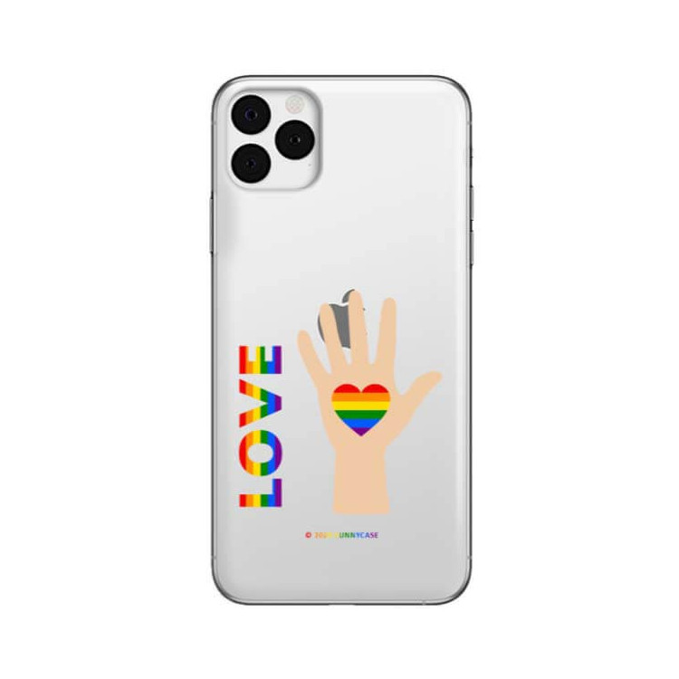 Etui Apple IPHONE 11 PRO, Etui LGBT Wzory 2020-1 Wielokolorowy - FunnyCase