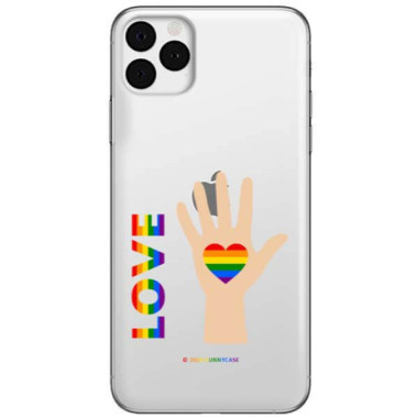 Etui Apple IPHONE 11 PRO, Etui LGBT Wzory 2020-1 Wielokolorowy - FunnyCase