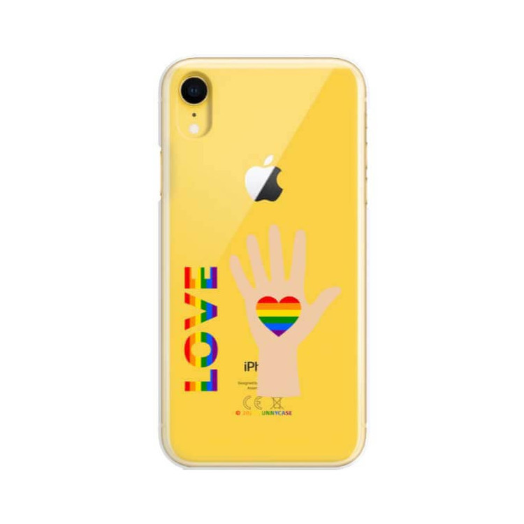 Etui Apple IPHONE XR, Etui LGBT Wzory 2020-1 Wielokolorowy - FunnyCase