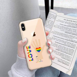 Etui Apple IPHONE XS MAX, Etui LGBT Wzory 2020-1 Wielokolorowy - FunnyCase