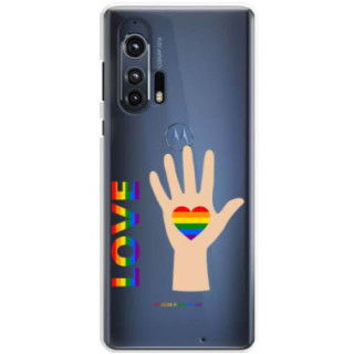 ETUI CLEAR NA TELEFON MOTOROLA EDGE PLUS LGBT-2020-1-102