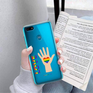 Etui Motorola MOTO E6 PLAY, Etui LGBT Wzory 2020-1 Wielokolorowy - FunnyCase