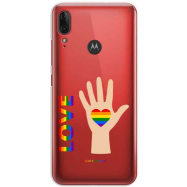 Etui Motorola MOTO E6 PLUS, Etui LGBT Wzory 2020-1 Wielokolorowy - FunnyCase