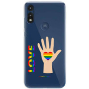 ETUI CLEAR NA TELEFON MOTOROLA MOTO E7 LGBT-2020-1-102