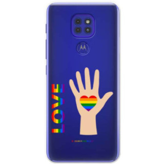 ETUI CLEAR NA TELEFON MOTOROLA MOTO G9 / G9 PLAY LGBT-2020-1-102
