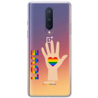 ETUI CLEAR NA TELEFON ONEPLUS 8 LGBT-2020-1-102