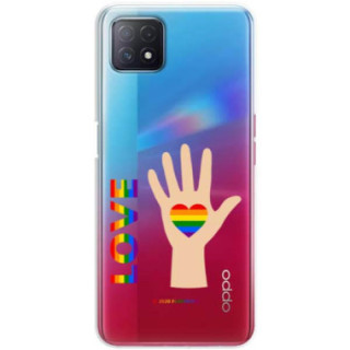 ETUI CLEAR NA TELEFON OPPO A72 5G LGBT-2020-1-102