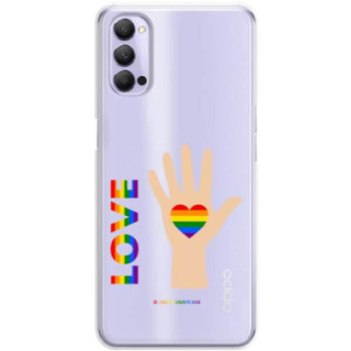 ETUI CLEAR NA TELEFON OPPO RENO 4 LGBT-2020-1-102