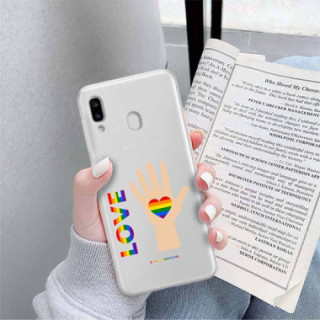 Etui Samsung GALAXY A20E, Etui LGBT Wzory 2020-1 Wielokolorowy - FunnyCase