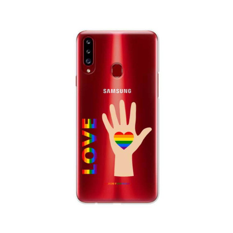 ETUI CLEAR NA TELEFON SAMSUNG GALAXY A20S LGBT-2020-1-102