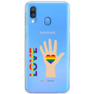 Etui Samsung GALAXY A40, Etui LGBT Wzory 2020-1 Wielokolorowy - FunnyCase