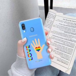 Etui Samsung GALAXY A40, Etui LGBT Wzory 2020-1 Wielokolorowy - FunnyCase