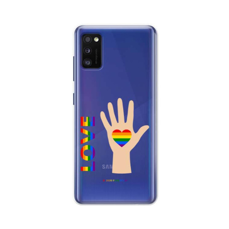 Etui Samsung GALAXY A41, Etui LGBT Wzory 2020-1 Wielokolorowy - FunnyCase