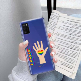 Etui Samsung GALAXY A41, Etui LGBT Wzory 2020-1 Wielokolorowy - FunnyCase