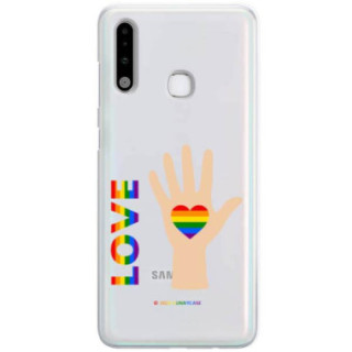 ETUI CLEAR NA TELEFON SAMSUNG GALAXY A70E LGBT-2020-1-102