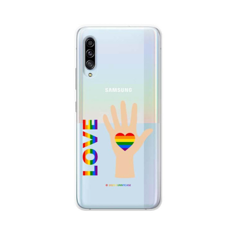 Etui Samsung GALAXY A90, Etui LGBT Wzory 2020-1 Wielokolorowy - FunnyCase