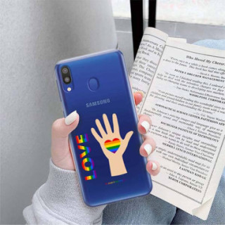 Etui Samsung GALAXY M20, Etui LGBT Wzory 2020-1 Wielokolorowy - FunnyCase