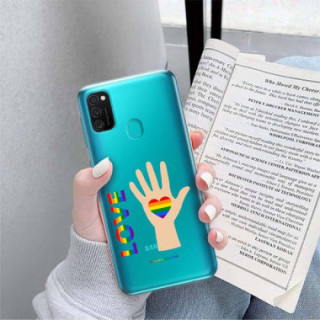 Etui Samsung GALAXY M21, Etui LGBT Wzory 2020-1 Wielokolorowy - FunnyCase