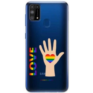 ETUI CLEAR NA TELEFON SAMSUNG GALAXY M31 LGBT-2020-1-102