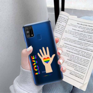 ETUI CLEAR NA TELEFON SAMSUNG GALAXY M31 LGBT-2020-1-102