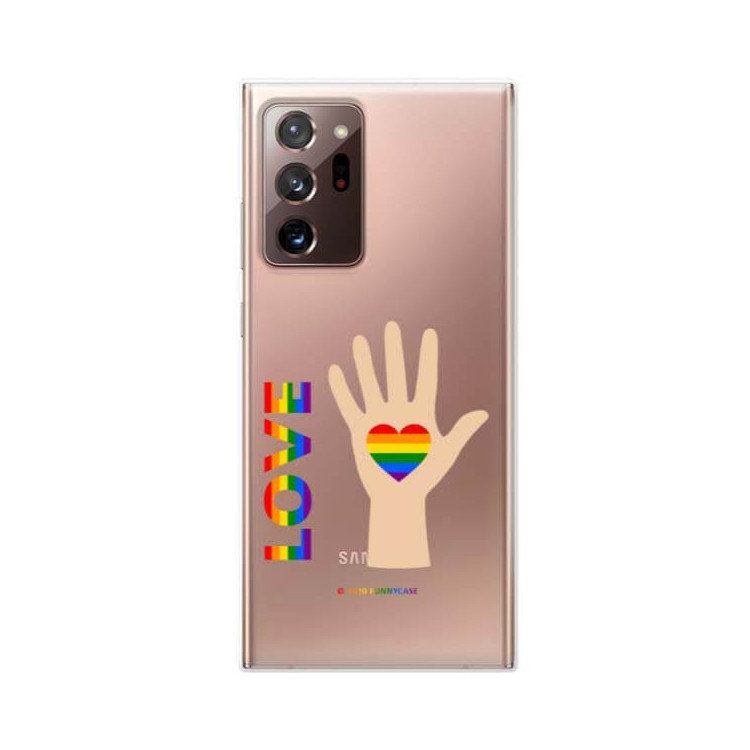 ETUI CLEAR NA TELEFON SAMSUNG GALAXY NOTE 20 ULTRA LGBT-2020-1-102