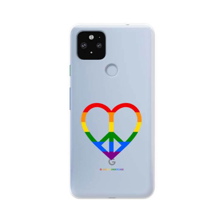ETUI CLEAR NA TELEFON GOOGLE PIXEL 5 XL LGBT-2020-1-103