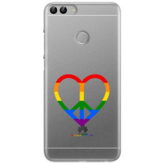 Etui Huawei P SMART, Etui LGBT Wzory 2020-1 Wielokolorowy - FunnyCase