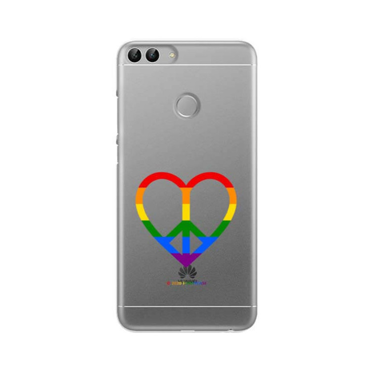 Etui Huawei P SMART, Etui LGBT Wzory 2020-1 Wielokolorowy - FunnyCase