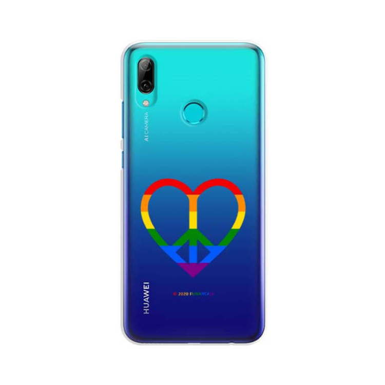 Etui Huawei P SMART Z / Y9 PRIME 2019, Etui LGBT Wzory 2020-1 Wielokolorowy - FunnyCase