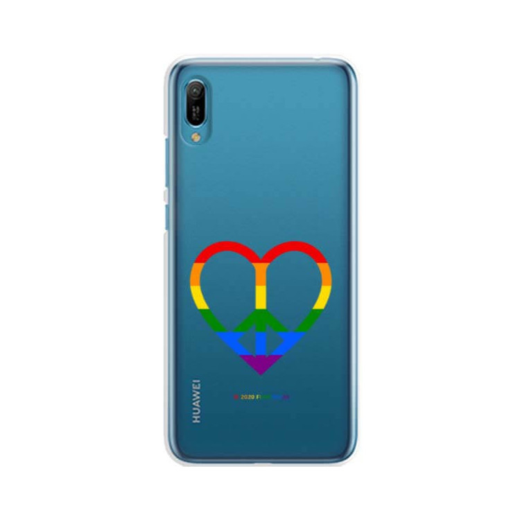 Etui Huawei Y6 2019, Etui LGBT Wzory 2020-1 Wielokolorowy - FunnyCase