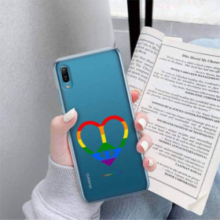 Etui Huawei Y6 2019, Etui LGBT Wzory 2020-1 Wielokolorowy - FunnyCase