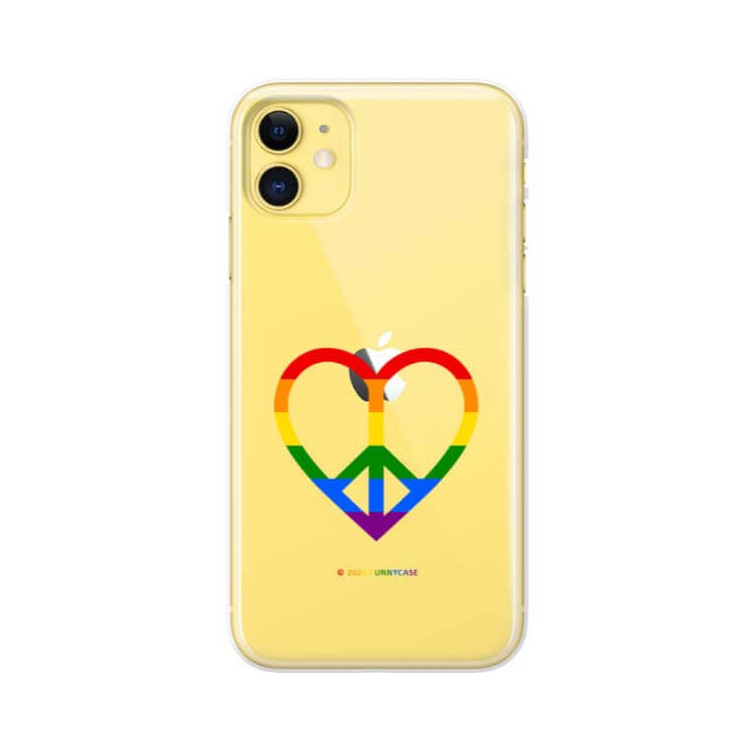 Etui Apple IPHONE 11, Etui LGBT Wzory 2020-1 Wielokolorowy - FunnyCase