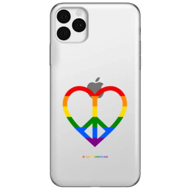 Etui Apple IPHONE 11 PRO MAX, Etui LGBT Wzory 2020-1 Wielokolorowy - FunnyCase