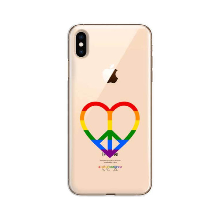 Etui Apple IPHONE XS MAX, Etui LGBT Wzory 2020-1 Wielokolorowy - FunnyCase