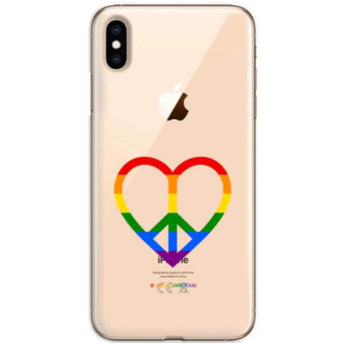 Etui Apple IPHONE XS MAX, Etui LGBT Wzory 2020-1 Wielokolorowy - FunnyCase