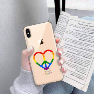 Etui Apple IPHONE XS MAX, Etui LGBT Wzory 2020-1 Wielokolorowy - FunnyCase