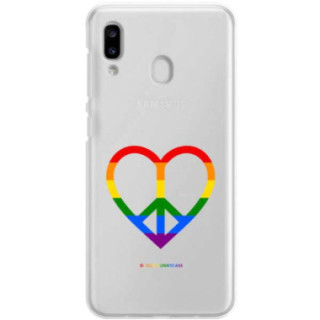 Etui Samsung GALAXY A20E, Etui LGBT Wzory 2020-1 Wielokolorowy - FunnyCase