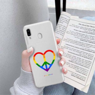 Etui Samsung GALAXY A20E, Etui LGBT Wzory 2020-1 Wielokolorowy - FunnyCase