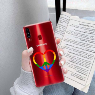 Etui Samsung GALAXY A20S, Etui LGBT Wzory 2020-1 Wielokolorowy - FunnyCase