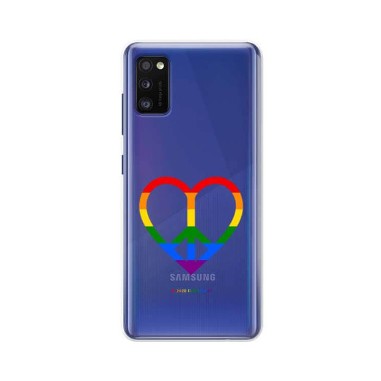 Etui Samsung GALAXY A41, Etui LGBT Wzory 2020-1 Wielokolorowy - FunnyCase